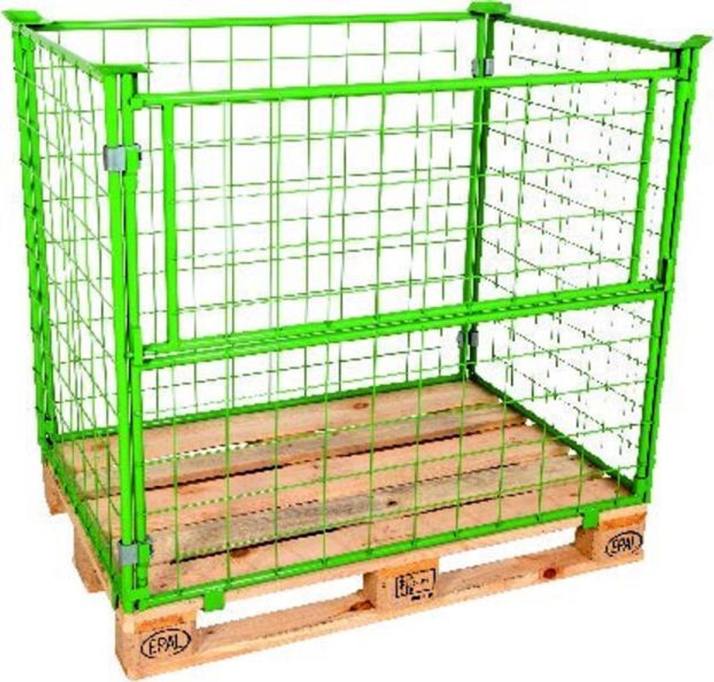 Gitteraufsatzrahmen 80cm RAL 6017 10x10