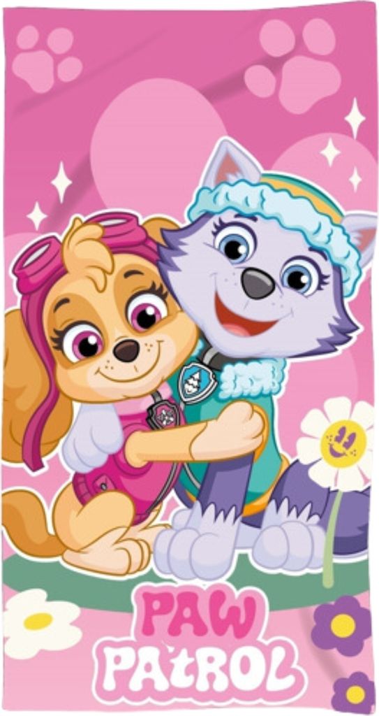 Paw Patrol Strandtuch für Kinder aus Microfraser, 70x140cm
