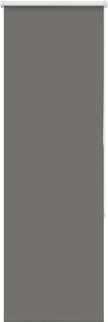 vidaXL Verdunkelungsrollo Grau 55x130 cm Stoffbreite 50,7 cm Polyester