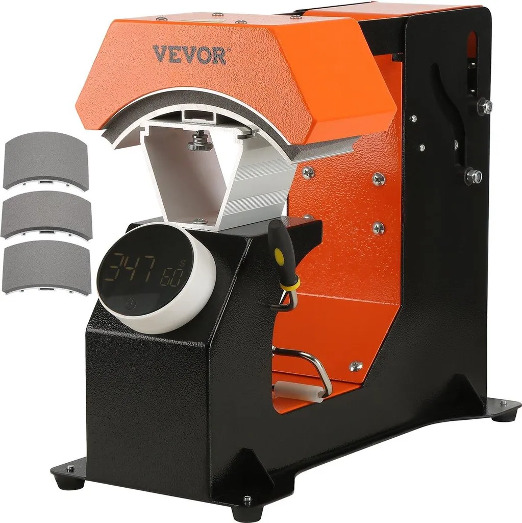 Machine de sublimation automatique pour casquettes et chapeaux réglable