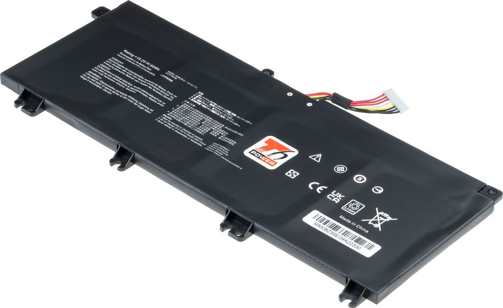 T6 Power Akku für Asus TUF FX705DD, Li-Poly, 15,2 V, 4240 mAh (64 Wh), schwarz