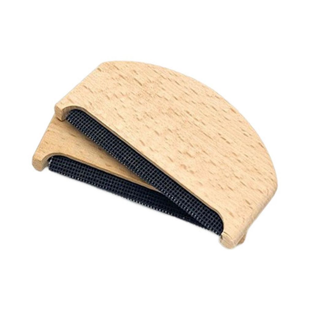 2 Stš¹ck Wollkamm aus Buchen-Holz, Produktbild 