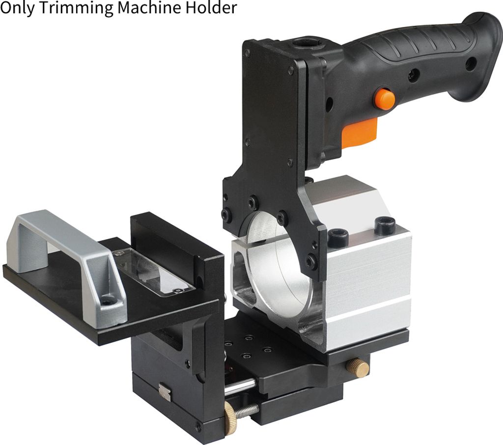 GANWEI 2-in-1 Halterung für Schlitzmaschinen, verstellbar, für Holzbearbeitungsmaschinen, Elektrische Trimmerhalterung für 65mm Trimmmaschinen