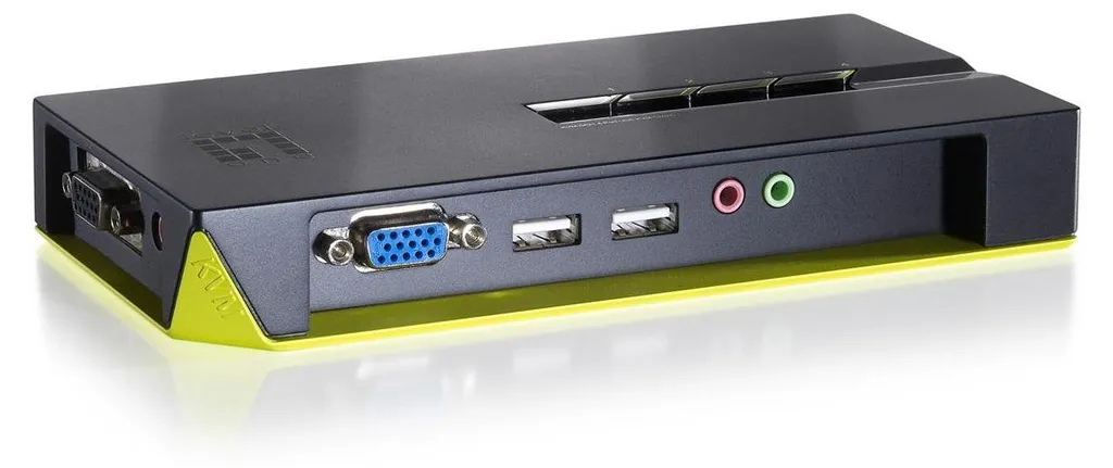Finis les Câbles ! Switch KVM 4 Ports LevelOne pour Ranger votre Bureau