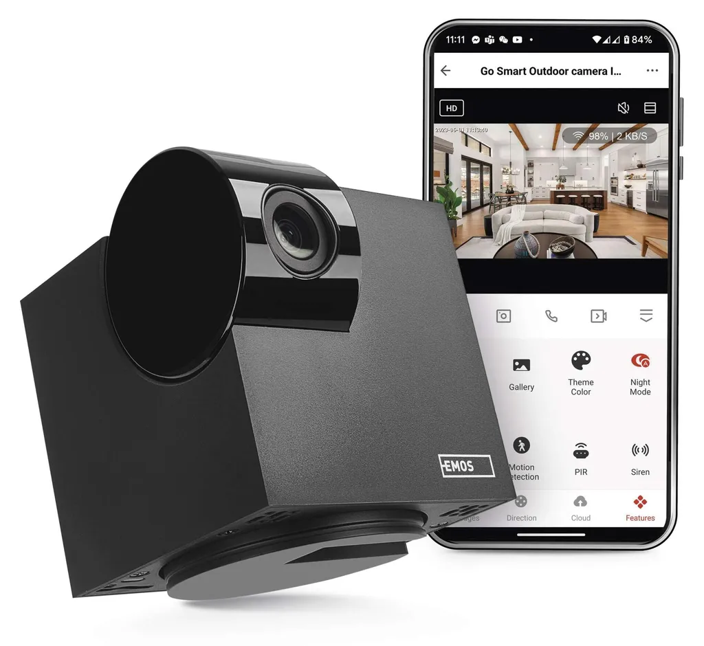 Caméra WiFi intérieure pour surveiller les enfants EMOS GoSmart