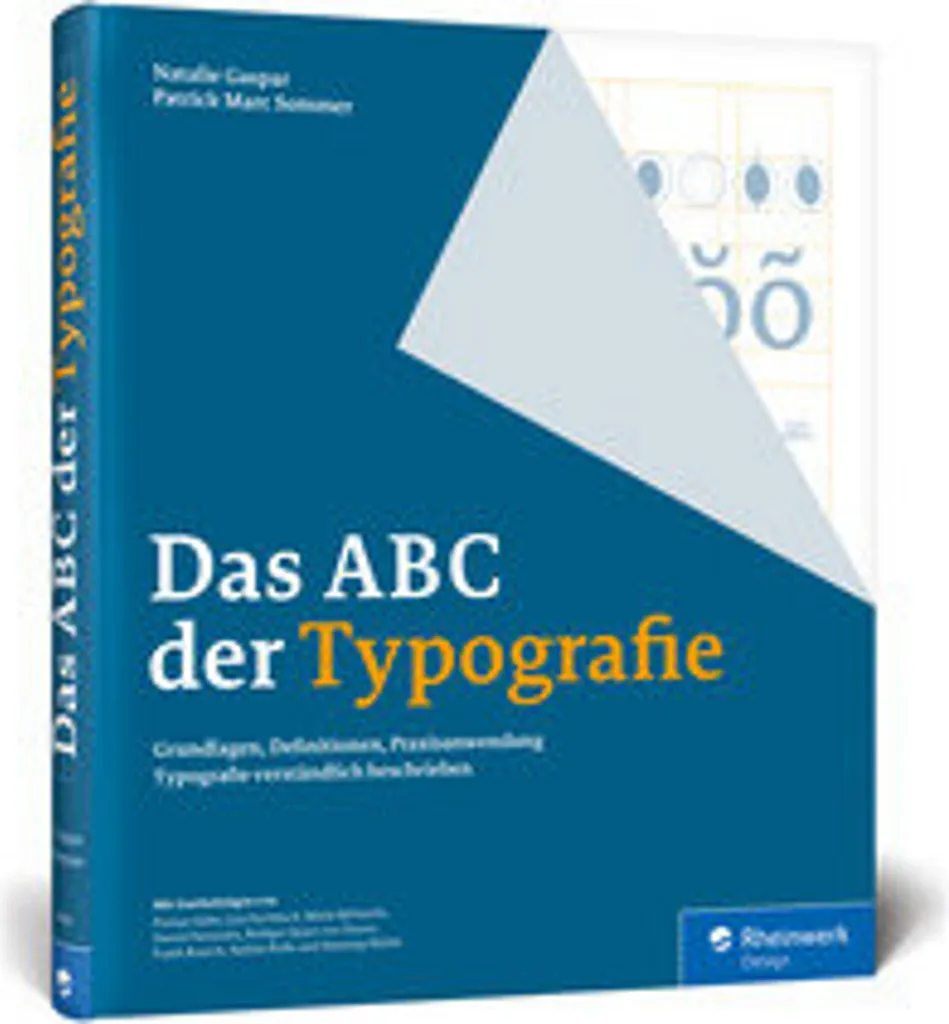 Livre de design Das ABC der Typografie guide complet sur la mise en page pro