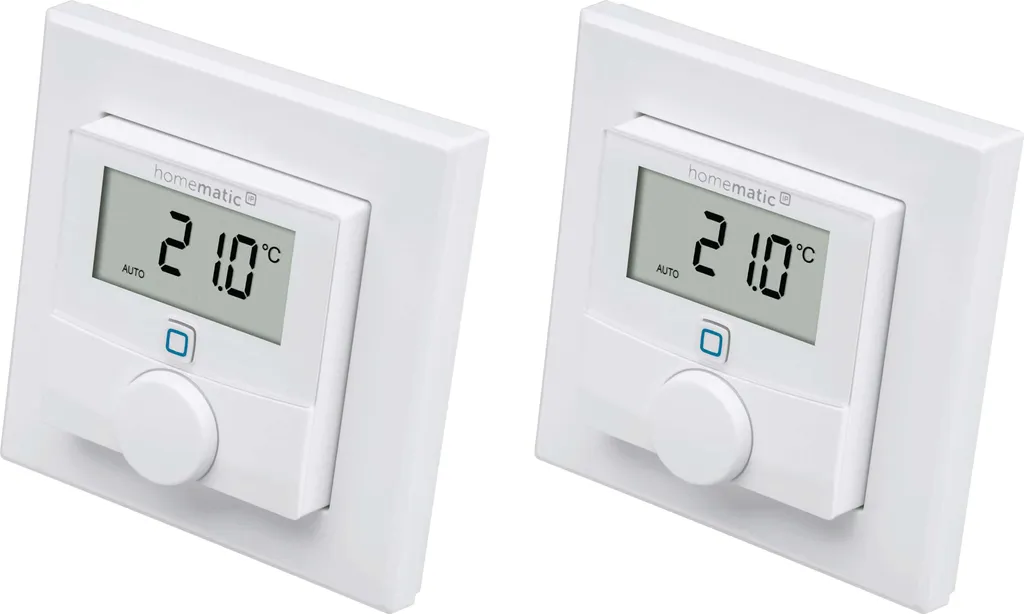 Offerta 2 Pezzi Homematic IP 156669A0 Termostato Parete Smart