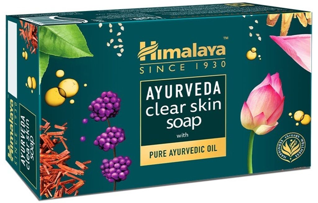 Himalaya Ajurvédské mýdlo s olejem pro čistou pleť (125g), Obrázek produktu 