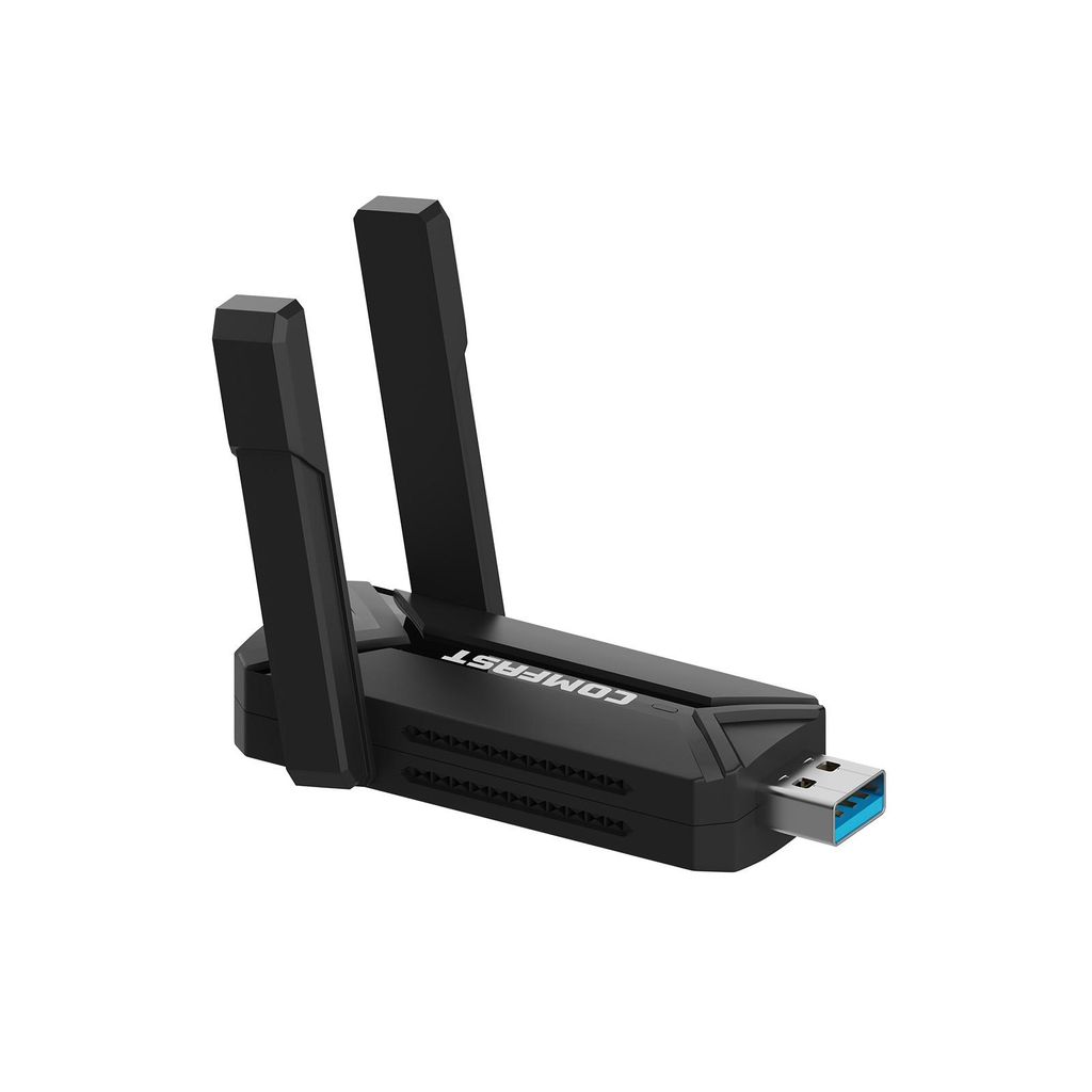 WLAN Stick WiFi 7 BE6500 – Tri-Band mit USB 3.0, WPA3 & Externer Antenne