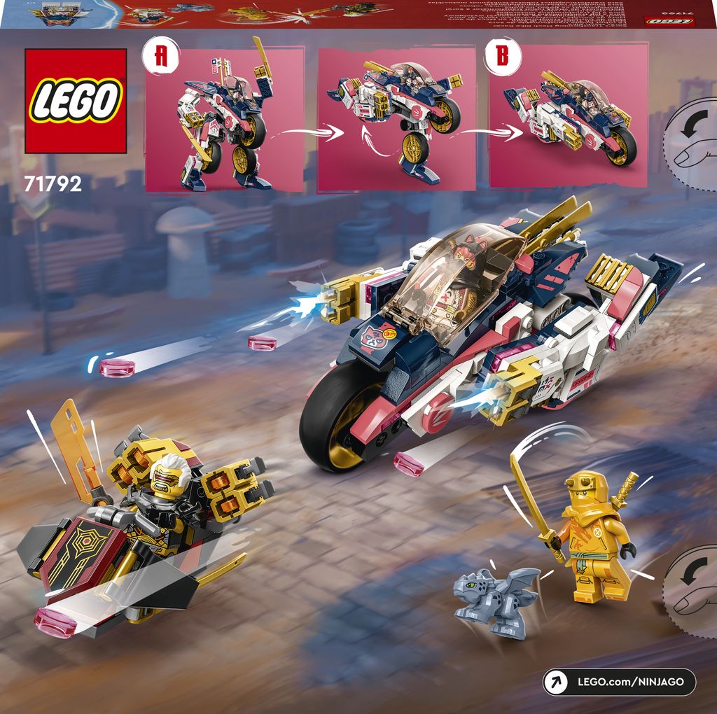 Sora a jej transformačný motorobot Obrázok produktu 