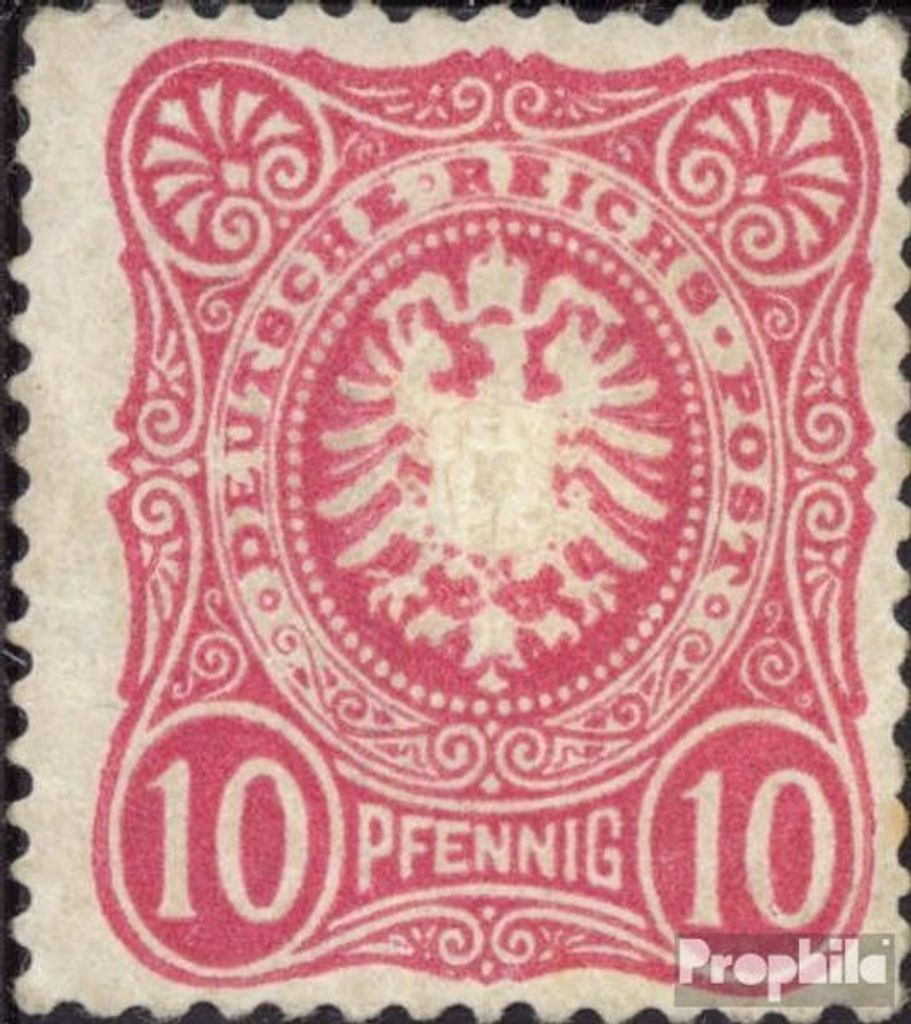 Briefmarken Deutsches Reich 1880 Mi 41 gestempelt Krone/Adler