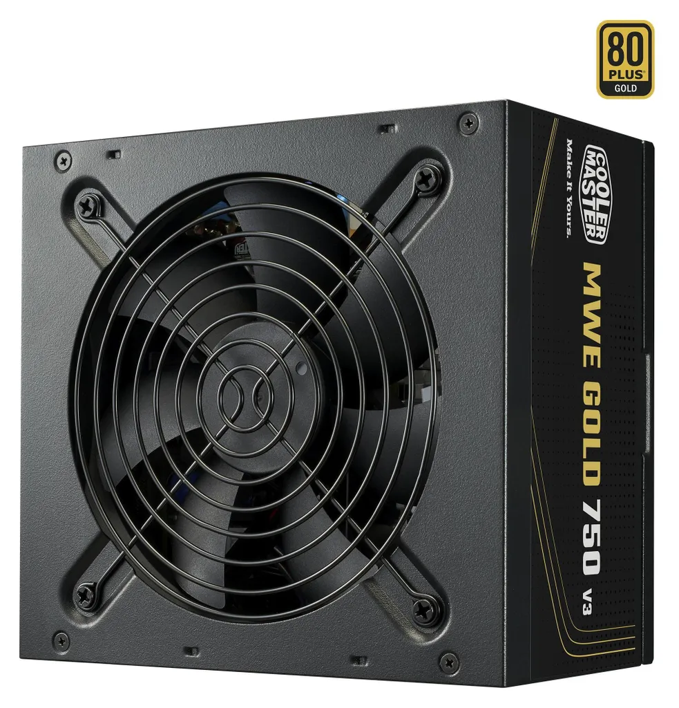 MWE Gold 750v3 Cooler Master Alimentation ATX 3.1 Silencieuse 750 Watts