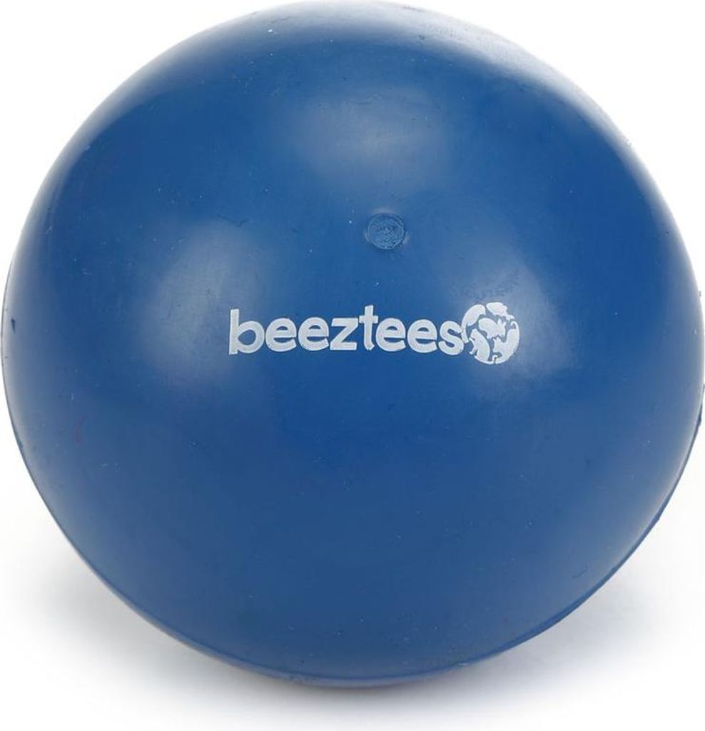 Beeztees Massiv Ball No4 - Hundespielzeug - blau - 7,5 cm