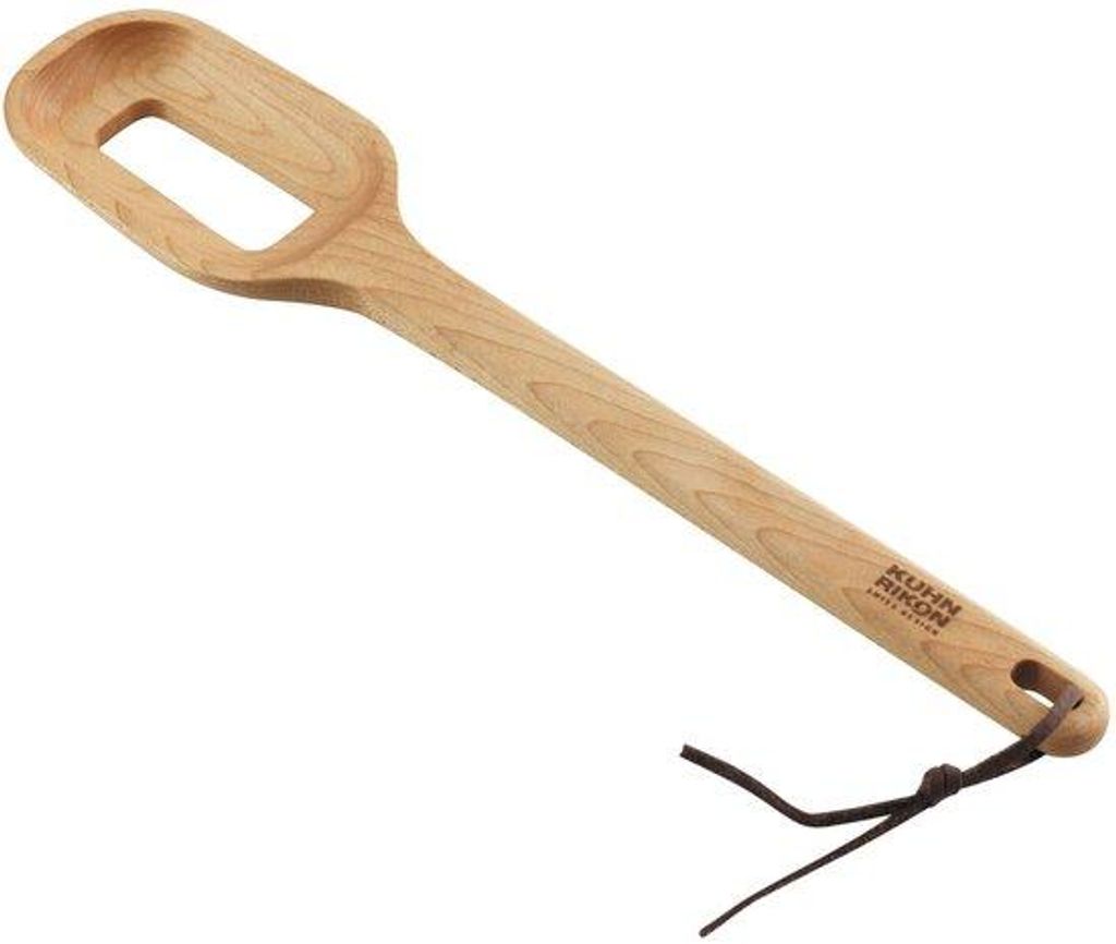 Kuhn Rikon Holz-Lochkelle Esdoorn Beige 30x6,2x1,5cm