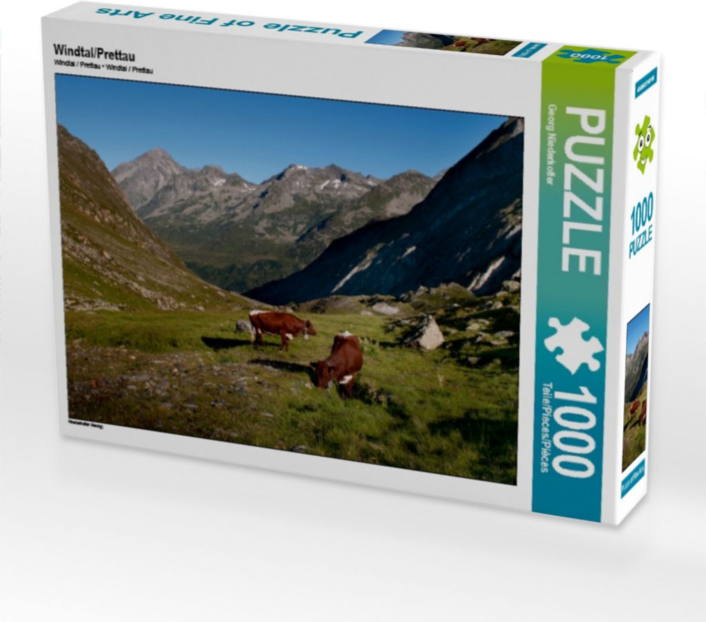 Calvendo Windtal/Prettau 1000 Teile Puzzle quer 640x480mm, Niederkofler Georg; 7353265