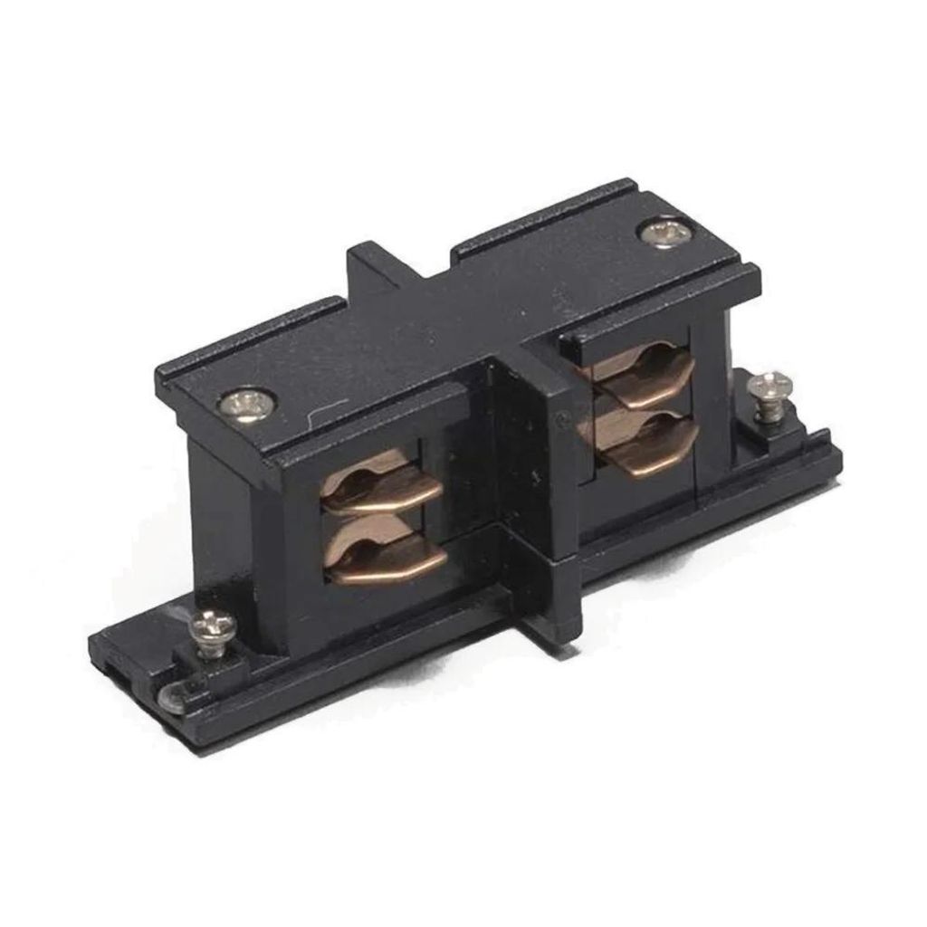 Qub I Verbinder 3 Phasen Schienensystem Schwarz