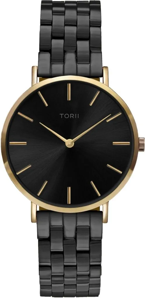 Orologio da polso da donna TORII G34BB.BG in nero classico.