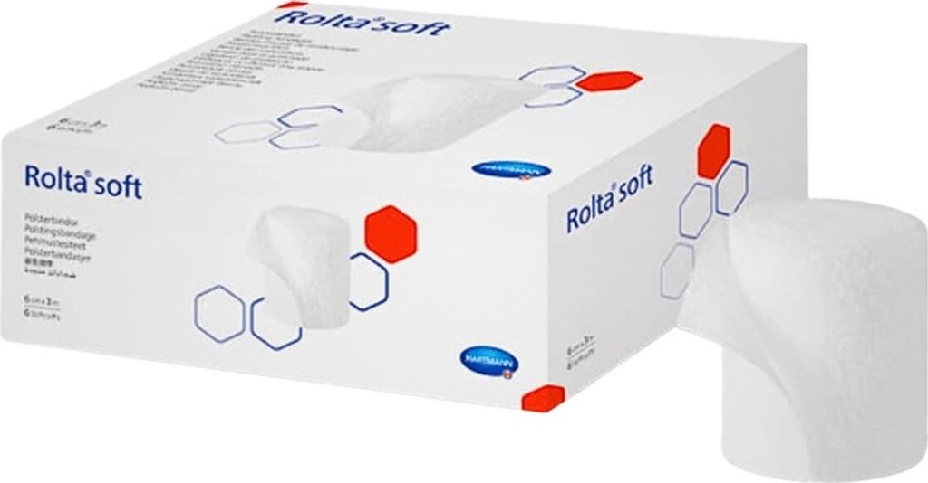 Hartmann Rolta-soft Wattebinde, unst., 3 mx10cm 30 Stück Produktbild 