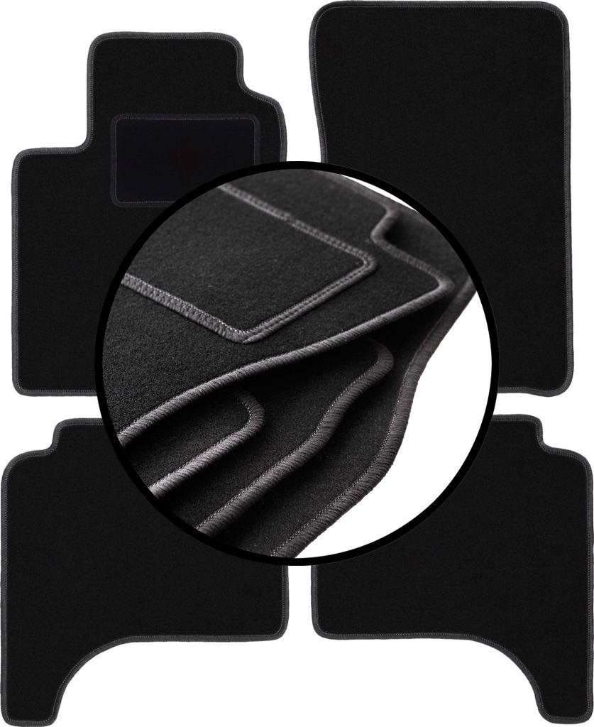 Komplettset Veloursmatten für: Suzuki Grand Vitara I SUV (1998-2005)