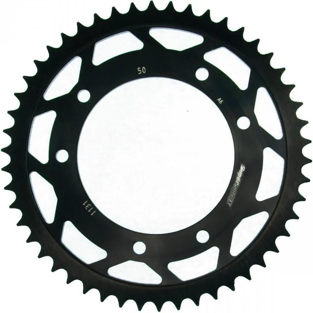 Couronne 50 Dents pour Moto Pas 420 Supersprox Acier Haute Qualité