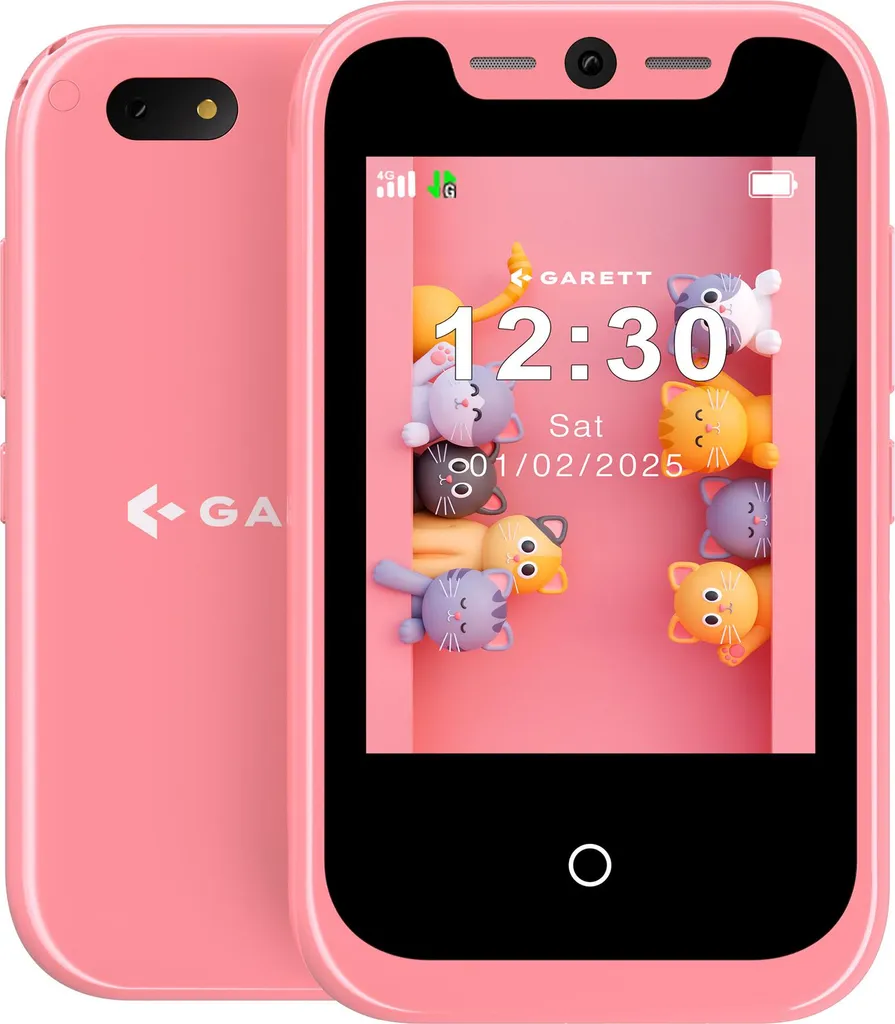 Montre Connectée Fille Garett OneKid Rose : Restez Connecté avec votre Enfant