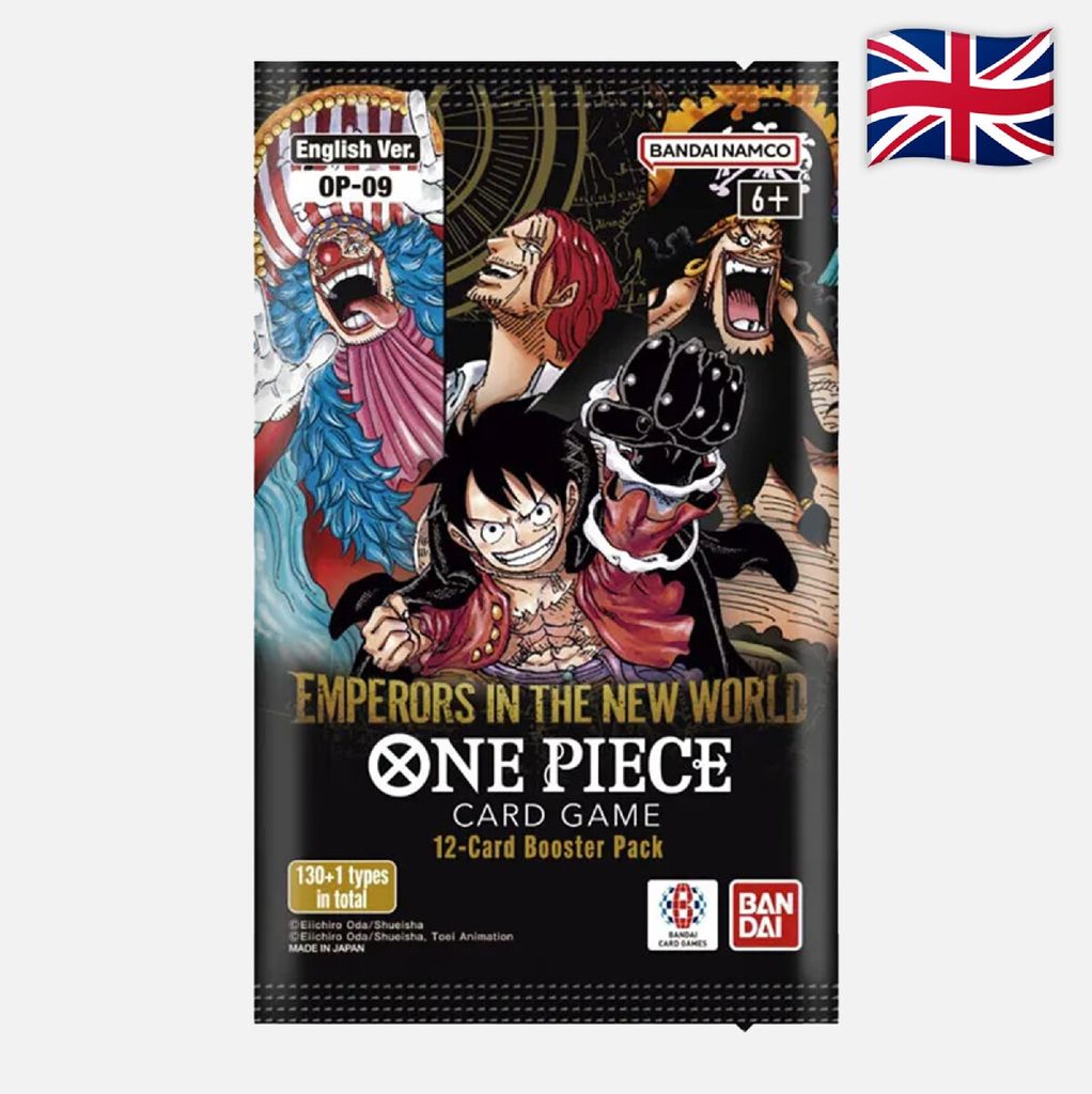 One Piece OP09 Emperors in the New World Booster (Englisch)