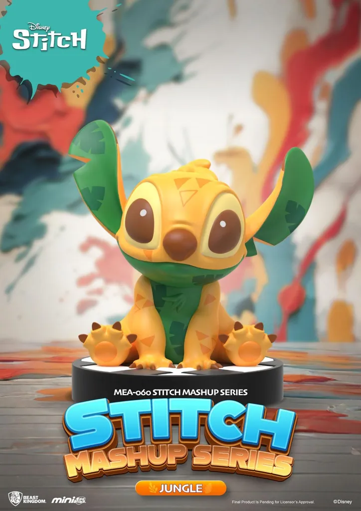 Figurine Stitch Mini Egg Attack 10 cm pour Décoration Bureau et Vitrine - 2
