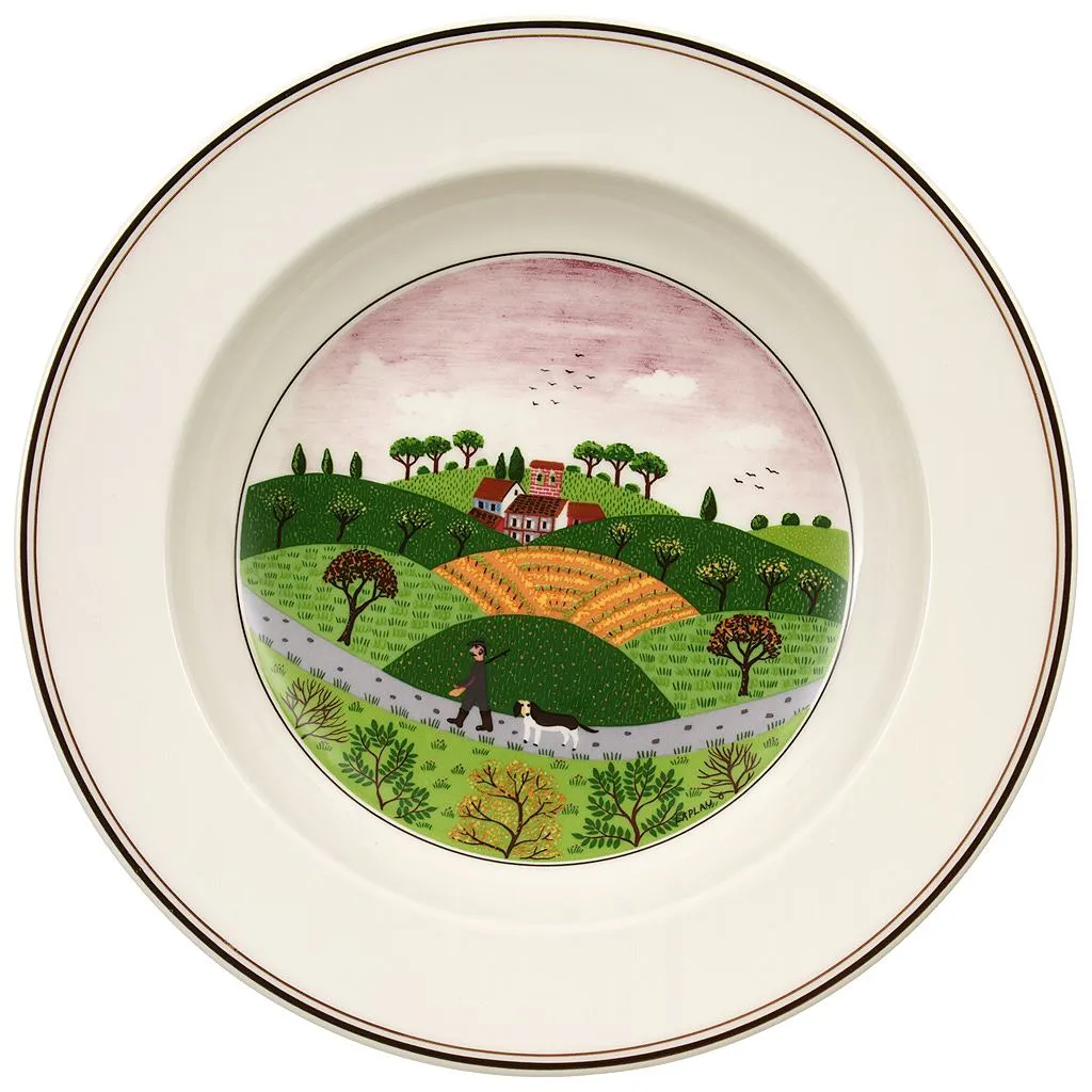 Villeroy & Boch Design Naif Jäger Piatto Fondo 21cm | Porcellana Premium
