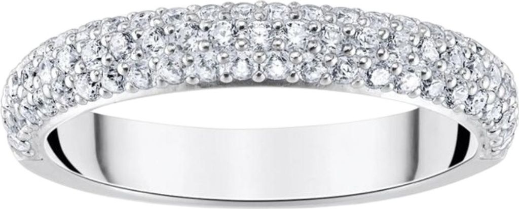 Thomas Sabo Ring Damen Zirkonia-Pavé Weiß Silber Produktbild 