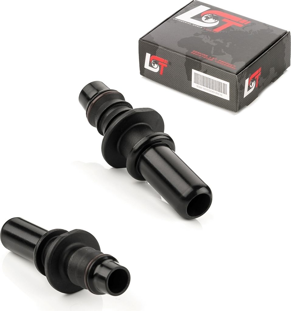 2xGegenstück Schnellkupplung gerade Kraftstoffleitung 11,8 x 10 mm für JEEP FORD