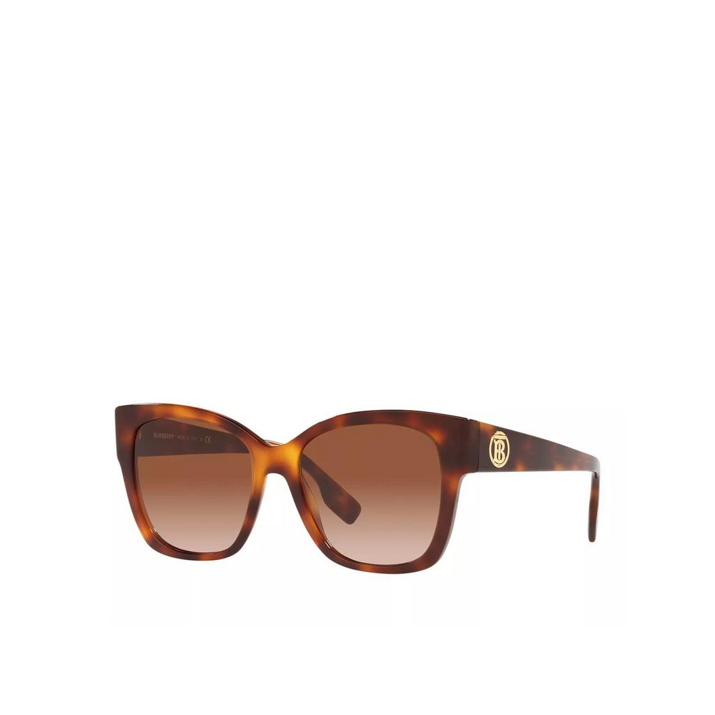 Burberry BE4345 Damen-Sonnenbrille mit Vollrand, Kunststoff
