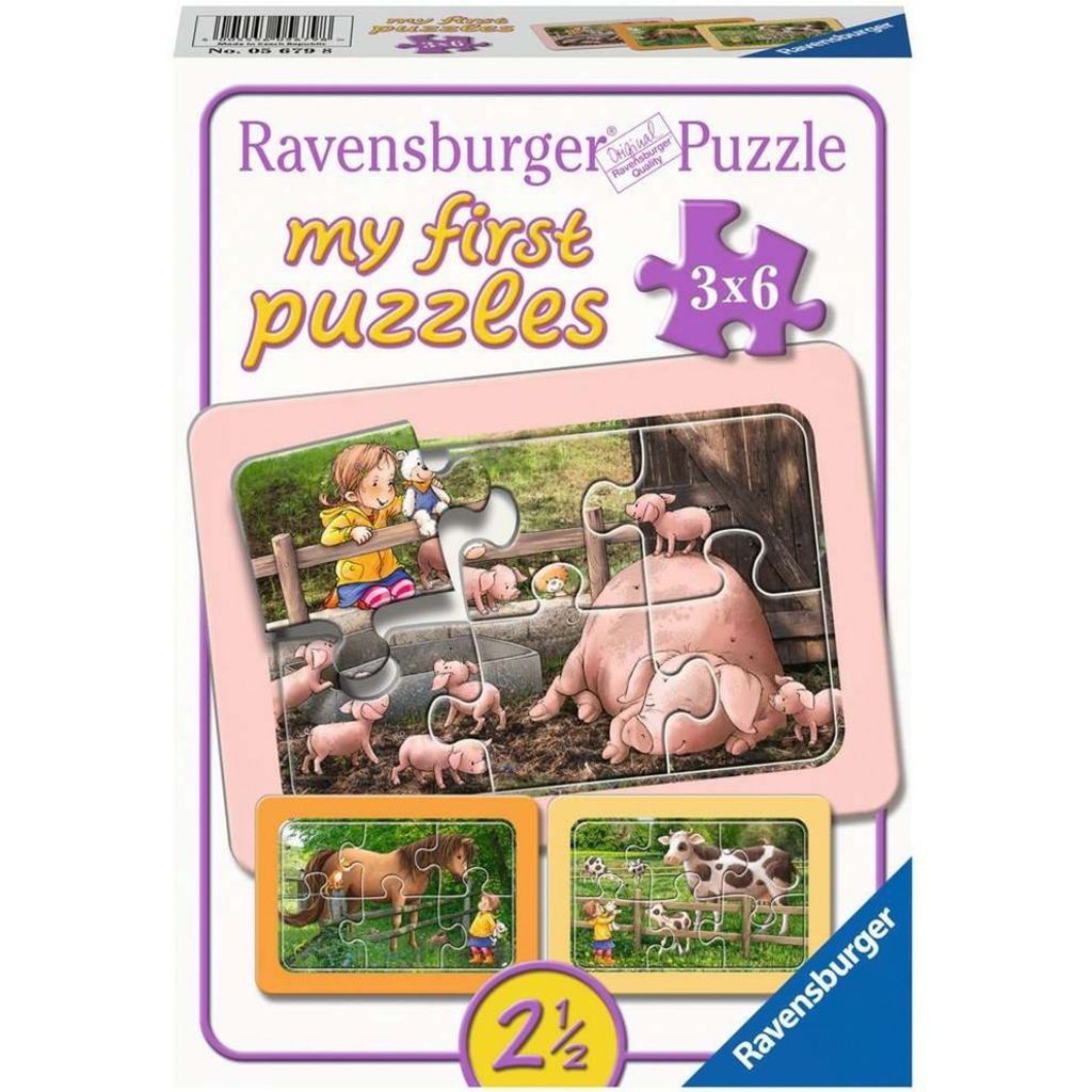 Ravensburger my first puzzles Lotta auf dem Bauernhof, Immagine del prodotto 