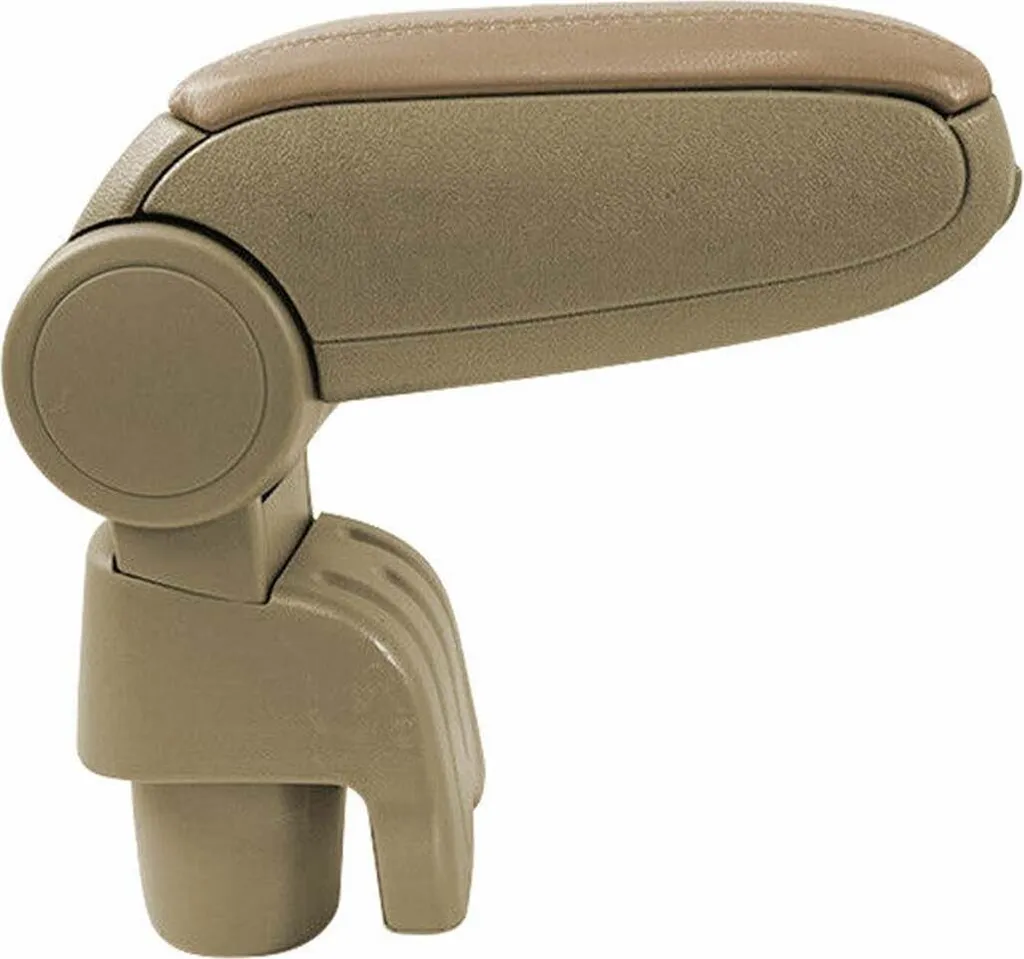 Bracciolo centrale Bracciolo per VW Polo 6R Berlina 5D 2009-2017 Finto cuoio ABS Beige