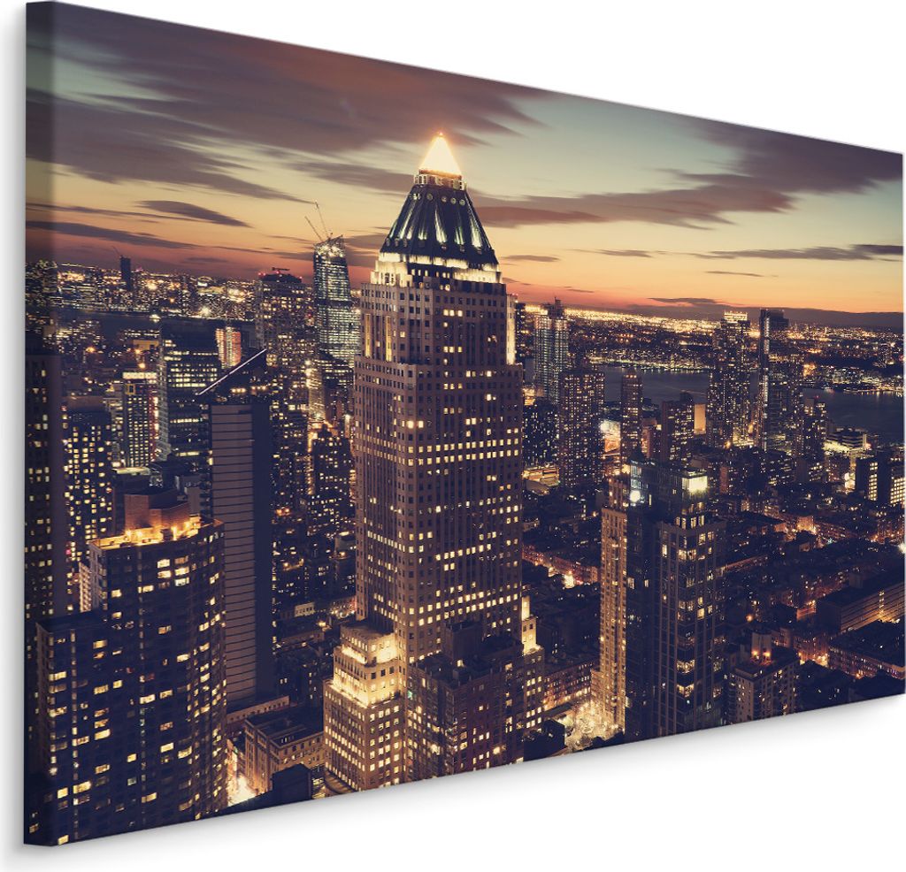Fabelhafte Canvas LEINWAND BILDER 40x30 cm XXL Kunstdruck Stadt Architektur Geometrie