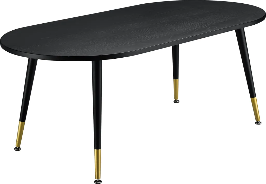 Tavolo da Divano Moderno 120x60 Rovere Nero | Design Minimalista