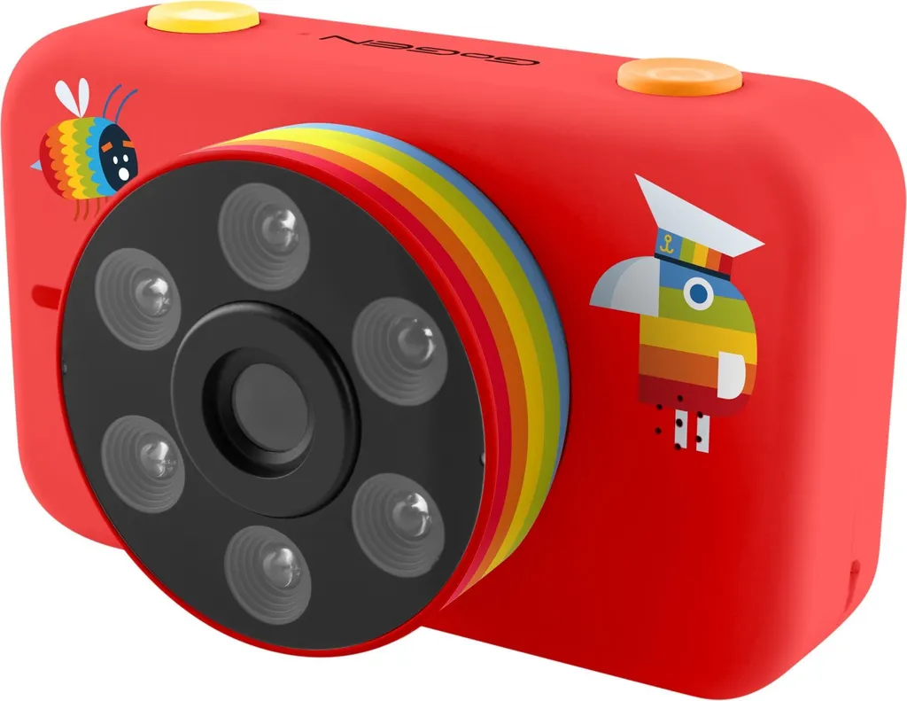 Lecteur CD GoGEN Déčko rouge portable avec microphone pour chanter