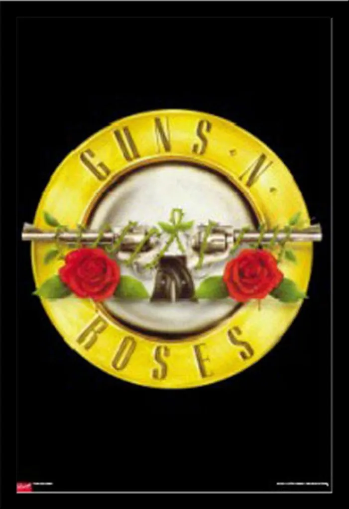 Poster Guns N Roses protégé sous cadre Shinsuke contre poussière et plis