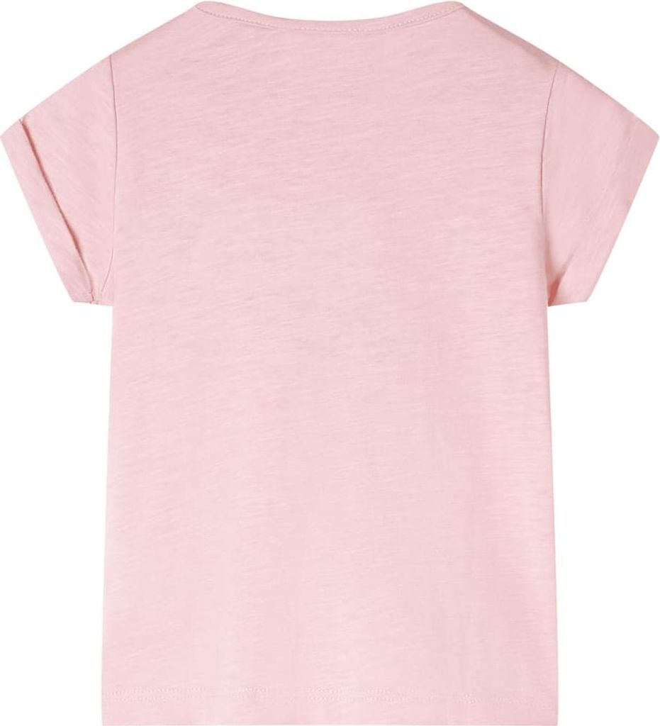 vidaXL Kinder-T-Shirt Hellrosa 140