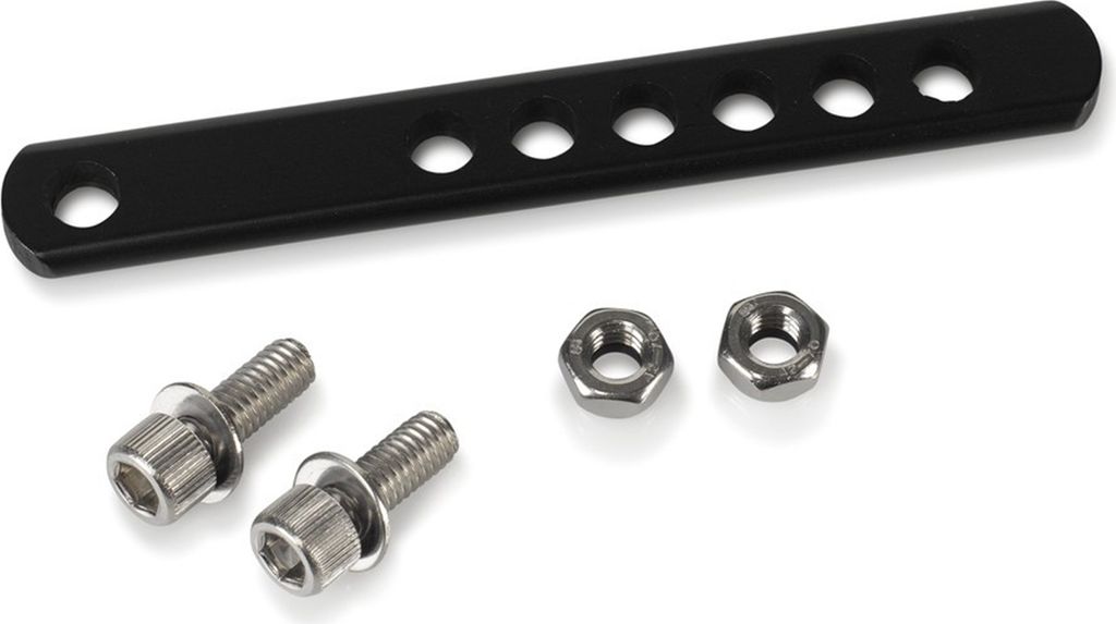 XLC Befestigungmaterial für Anlötösen passend für Systemgepäckträger, schwarz (1 Set)