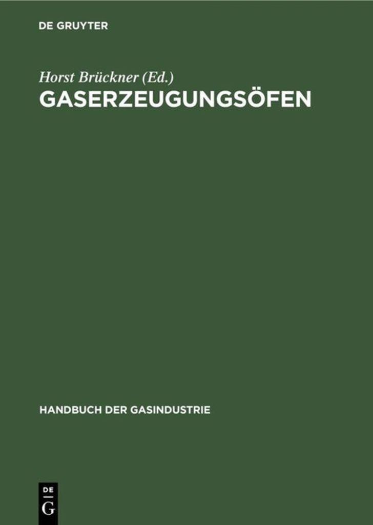 Gaserzeugungsöfen