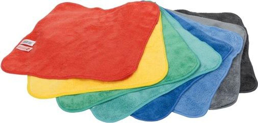 Nano-Reinigungstuch Set - 36 x 36 cm - 8 Stück – Innovative nanotechnologische Reinigung für streifenfreie Sauberkeit ohne Chemikalien, ideal f...