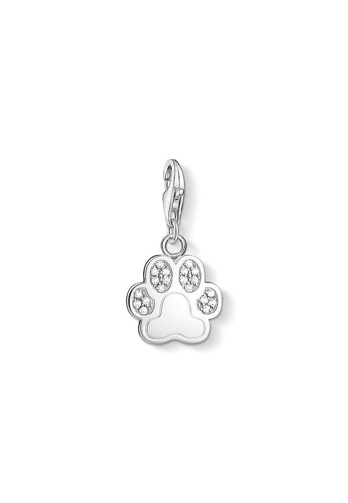Charm Tatze aus Sterlingsilber mit Zirkonia von Thomas Sabo Produktbild 