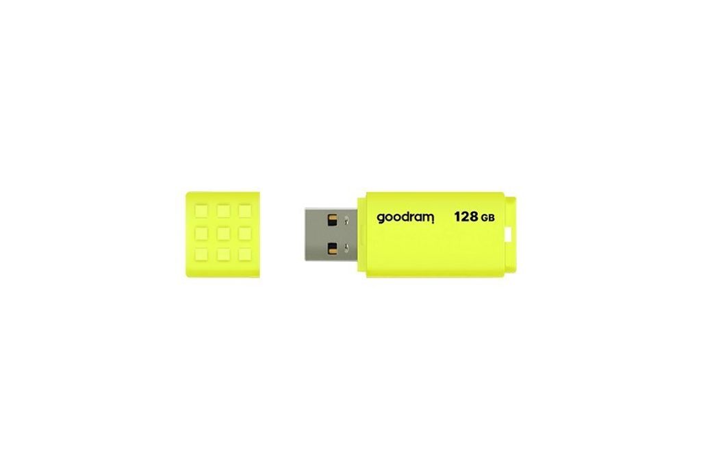 GoodRam UME2-1280Y0R11 Gelbes 128 GB USB-Flash-Laufwerk (1 St.)