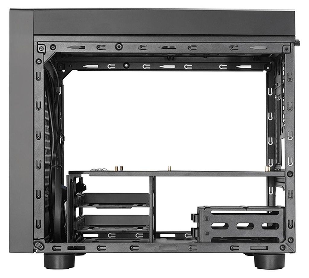 Chieftec CI-03B-OP, Kocka, PC, Čierna, micro ATX, Mini-ATX, Obrázok produktu 