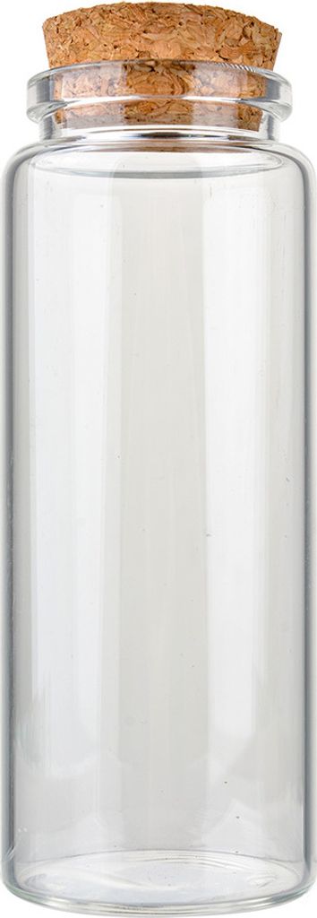 Clayre & Eef Vorratsglas Ø 4x13 cm Transparant Glas