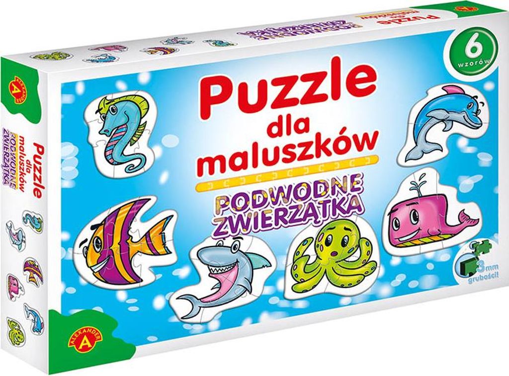 Puzzles für Kleinkinder Unterwassertiere 05363
