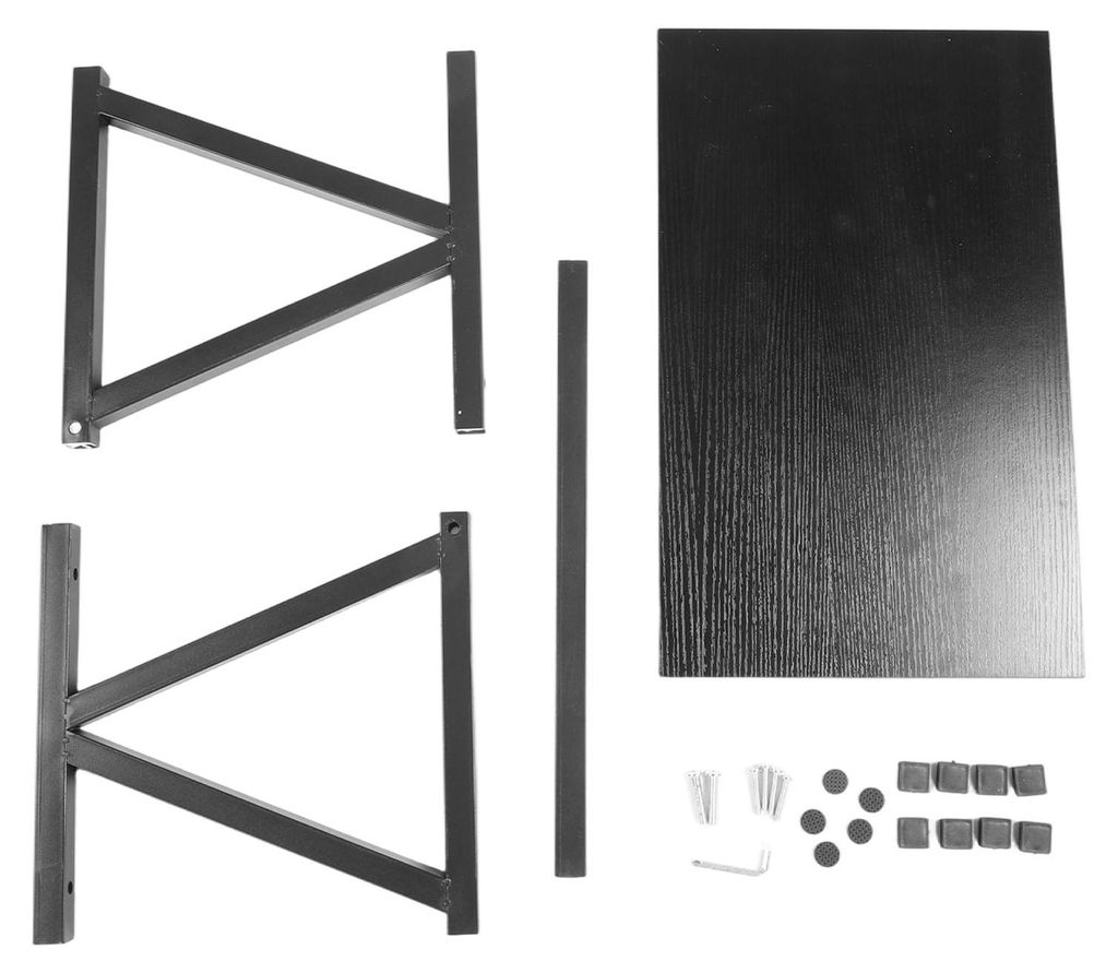 1Pc Mikrowelle Stand 2 Schichten Lagerung Rack Küche Schrank Zähler Regal Organizer (Schwarz)