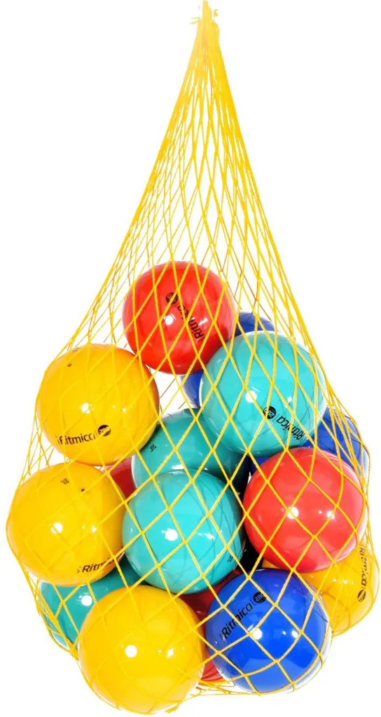 Pack Scolaire 16 Ballons de Gymnastique Rythmique Pezzi et Filet Inclus