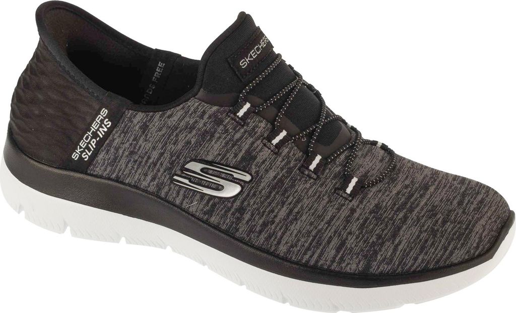 Skechers Summits - Dazzling Haze 149937-BKW, Sneaker, Damen, Schwarz