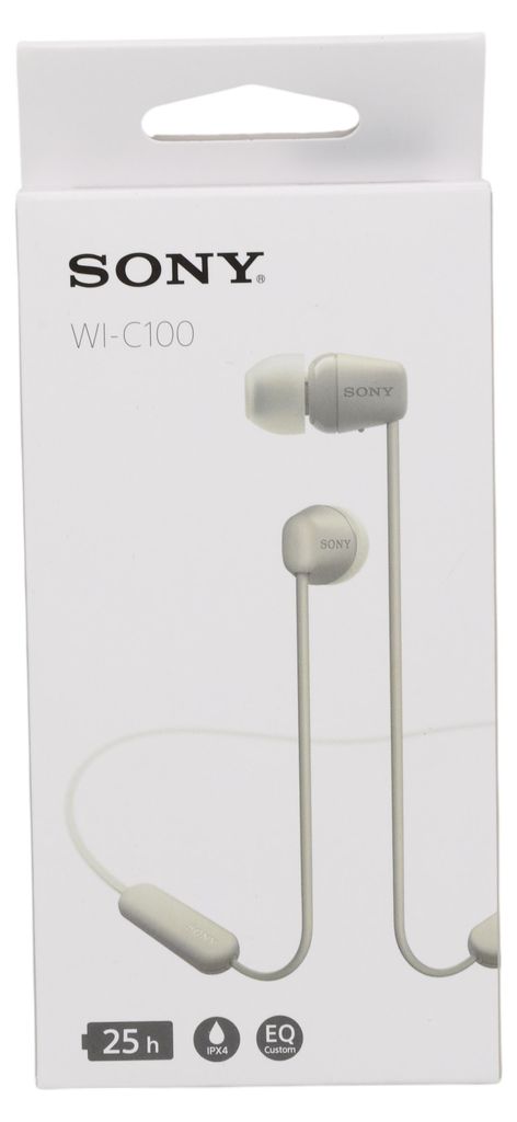 Sony WI-C100, Kabellos, Anrufe/Musik, 20 - 20000 Hz, 20 g, Produktbild 